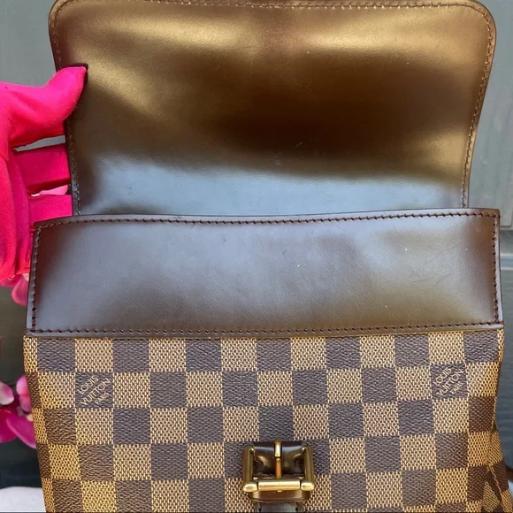 💝LIKE NEW 💝 LOUIS VUITTON Damier Ebene Soho Backpack - Picture 7 of 17